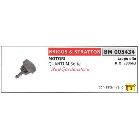 Tappo olio B&S tagliaerba tosaerba rasaerba QUANTUM serie 005434