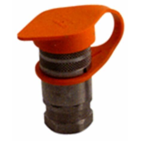 Tappo Parapolvere Faster Rosso Innesti Faccia Piana Femmina M1/4"
