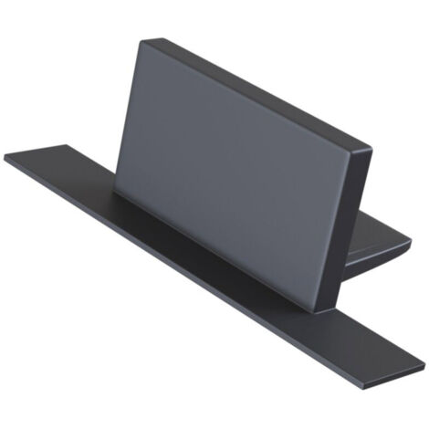 Tappo Per Binario In Alluminio Nero