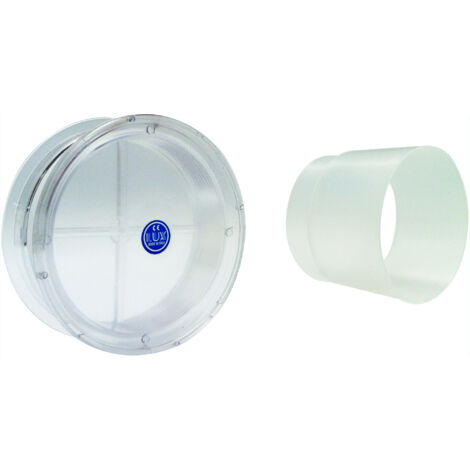TAPPO PER CLIMATIZZATORE D 120 MM TRASPARENTE- 1,0 pz