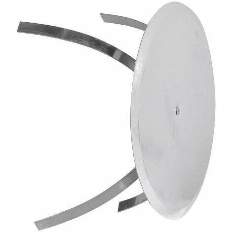 Tappo per coperchio del camino con staffa di supporto, universale fino a Ø 180 mm