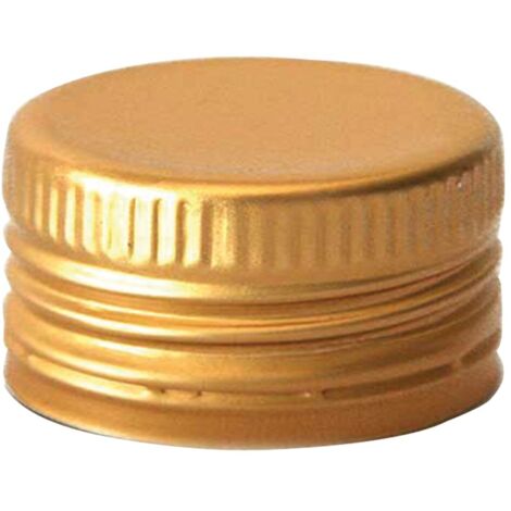 TAPPO PER FIASCO 'DAMA' 35 x 18 colore oro - pz. 25 KONCRETO