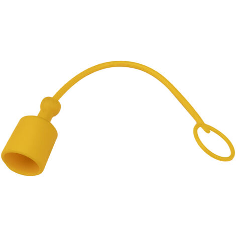 Tappo per innesto rapido giallo maschio da M1/2"