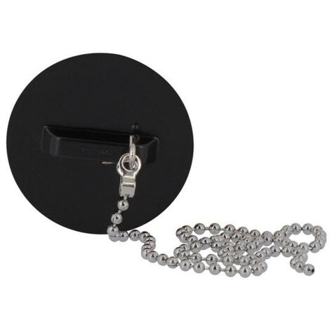 Tappo per lavabo, anello e catenella, 30 cm, diam. 52 mm Girpi