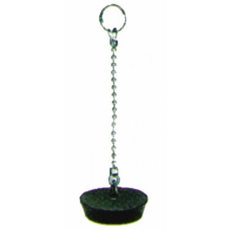 TAPPO PER LAVELLO CON CATENA  Ø mm. 40 - cat. cm. 45 50 PZ