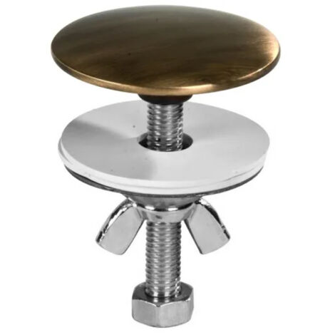 Tappo per piletta in ottone bronzato bronzato PORTA E BINI