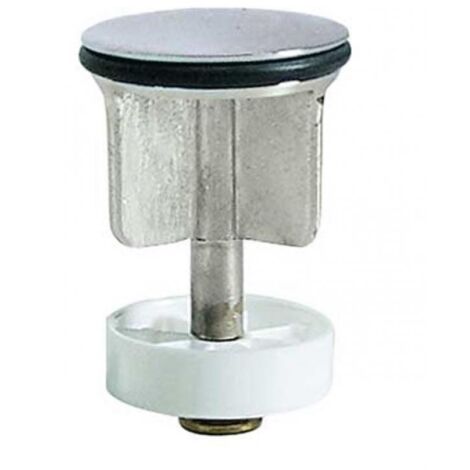 TAPPO PER SCARICO IN OTTONE CROMATO DIAM.4 CM