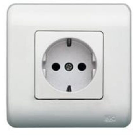 Tappo per spina 2P + TT BIANCO BJC 16724