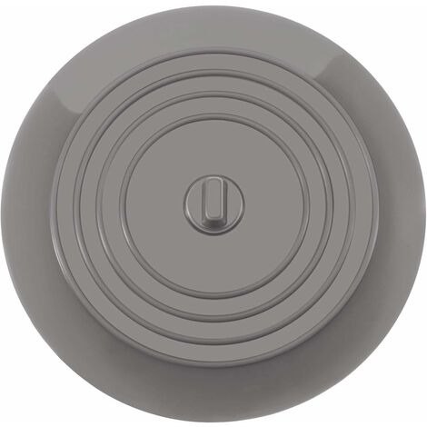 2 Pezzi Tappo Lavandino Bagno,Tappo per Lavandino Universale Pop up per  Vasca da Bagno Cucina Lavabo,Per Ø 34-40mm Stura Lavandini e  Scarichi(Argento)