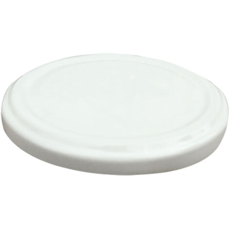 TAPPO PER VASO VETRO 'BOCCACCIO' ø mm 110 - cf. 30 pz bianco  - Senza Marca