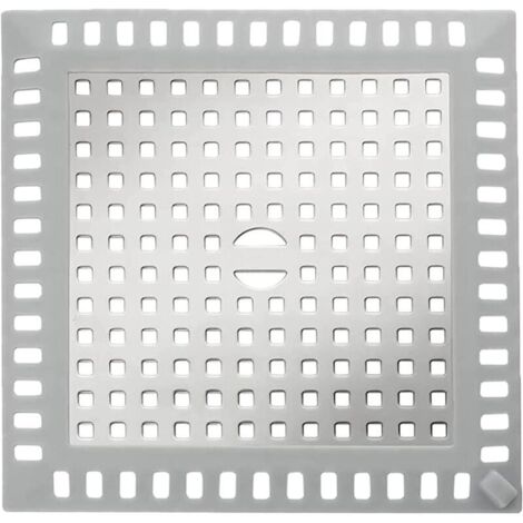 Tappo quadrato per lavello da cucina, protezione per scarico, filtro per scarico vasca, copri scarico doccia con ventosa