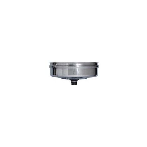 TAPPO RACCOLTA CONDENSA IN ACCIAIO INOX AISI 304 MONOPARETE SPESS MM.0,5- - ø mm.180 -