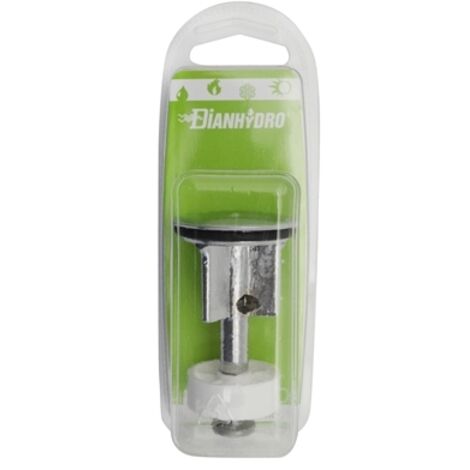Tappo salterello ottone cromato lux blister 1"