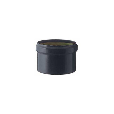 Tappo Scarico Condensa Cieco Per Stufe A Pellet Nero Opaco Mm.1,2 - ø cm.8