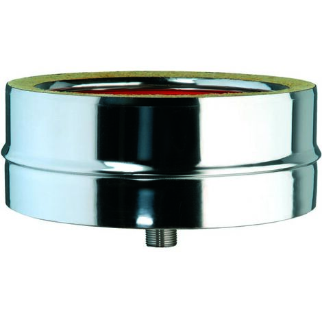 Tappo scarico condensa - inox/inox l 120 mm tappo scar.condensa inox d100
