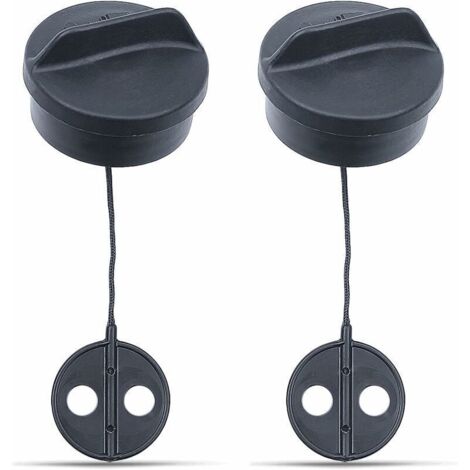 Tappo serbatoio carburante 2 pezzi per STIHL FS38 FS45 FS55 FS56 FS80 FS81 FS85 FS88 FS120, Tappo serbatoio carburante per decespugliatore AUMEL, Tappo serbatoio carburante di ricambio, Pezzi di ricam