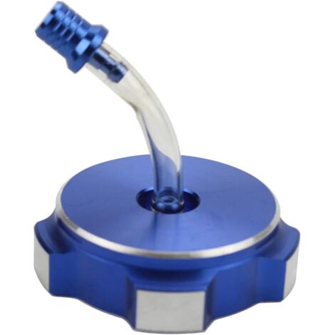 Tappo serbatoio carburante Performance Racing blu di ricambio per scooter ATV