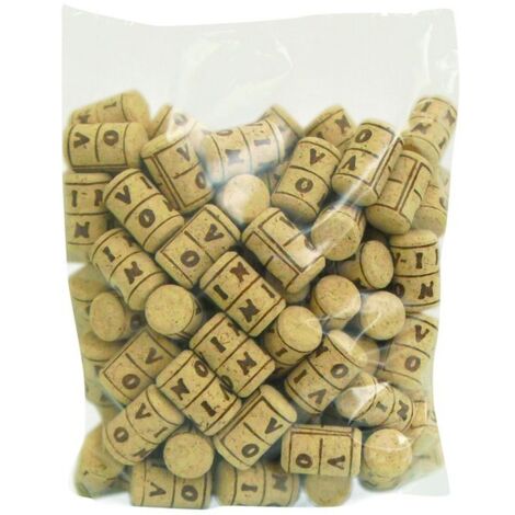 TAPPO SUGHERO AGGLOMERATO 26X38 MM CF 100 PZ