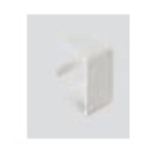 Tappo terminale 120x80mm bianco