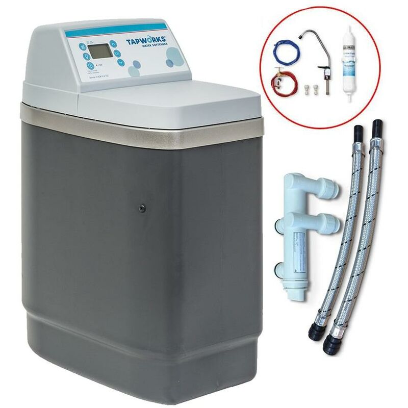 NSC11PRO Water Softener Easyflow Metered - Full Installation Kit + Tap - Tapworks