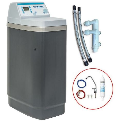 Tapworks NSC14PRO Water Softener Easyflow Metered - Full Installation Kit + Tap