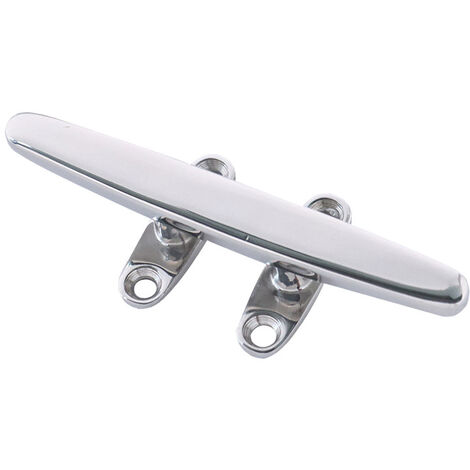 Taquet 150mm, Quai d'amarrage en Acier Inoxydable V2A, Fixation de Corde avec 4 Trous pour Voile d'ombrage, Bateau à Voile