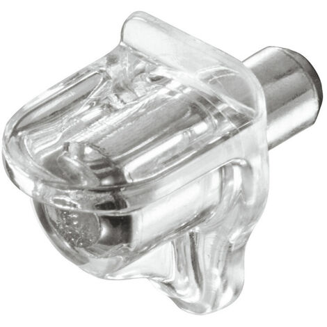 Taquet Safety transparent boîte de 100 HAFELE