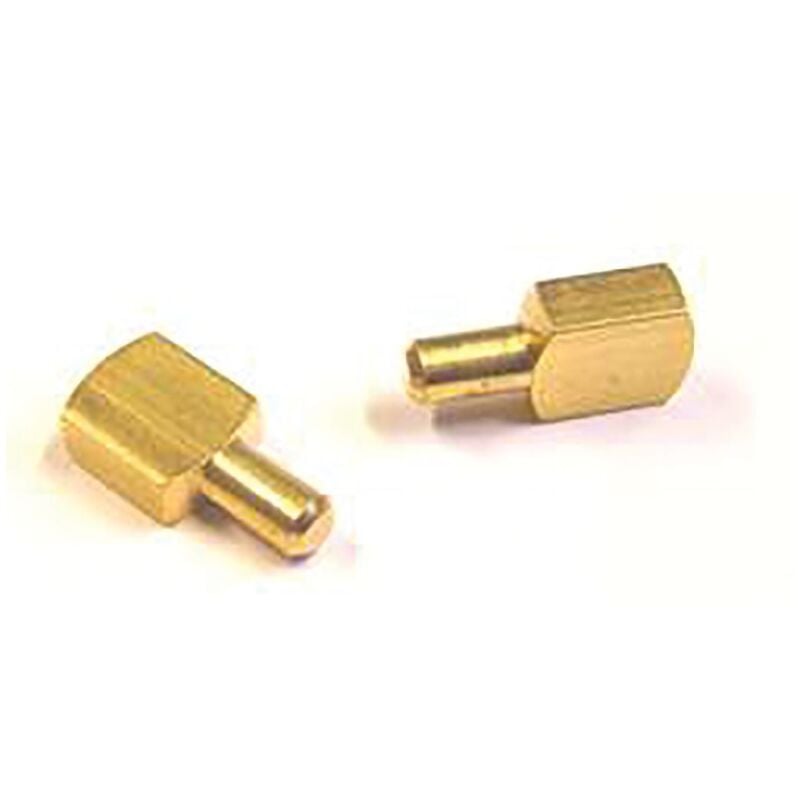 Notre Selection - Taquet à tige lisse 6mm laiton poli boîte de 100 - 9010BS00