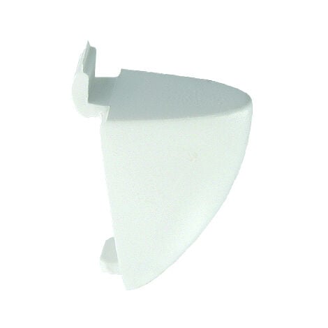 Crémaillère Twinny double perforation 200cm blanc Form