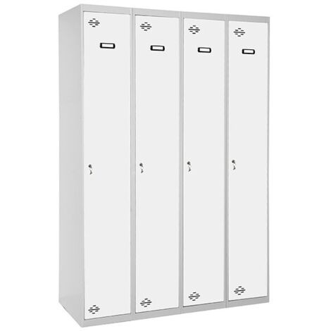 Taquilla Consigna SIMONRACK Simonlocker profesional dism.single 4/4 300 (1200) gr/bl