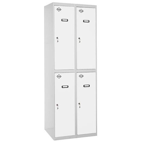Taquilla Consigna SIMONRACK Simonlocker profesional dism.tandem 2/4 300 (600) gr/bl
