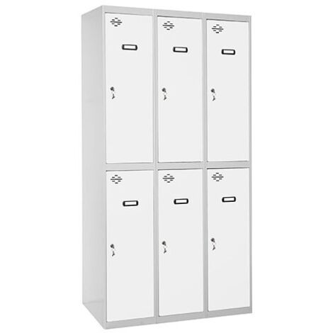 Taquilla Consigna SIMONRACK Simonlocker profesional dism.tandem 3/6 300 (900) gr/bl