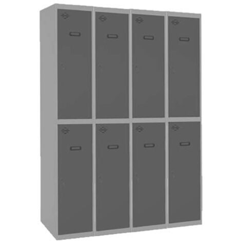 Taquilla Consigna SIMONRACK Simonlocker profesional dism.tandem 4/8 300 (1200) gr/an