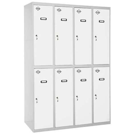 Taquilla Consigna SIMONRACK Simonlocker profesional dism.tandem 4/8 300 (1200) gr/bl