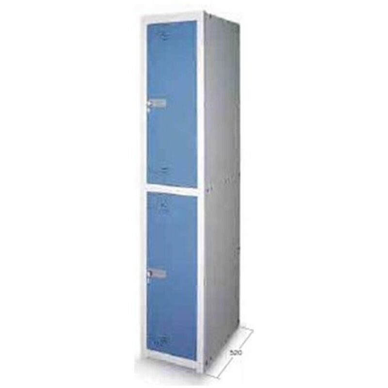 

Taquilla Vestuario Metal 1800X280X520Mm 2Puerta Ini - Jomasi