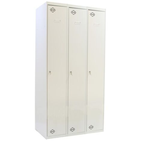 Taquillas metálicas SIMONLOCKER (180x90x50cm) GRIS PRELACADO