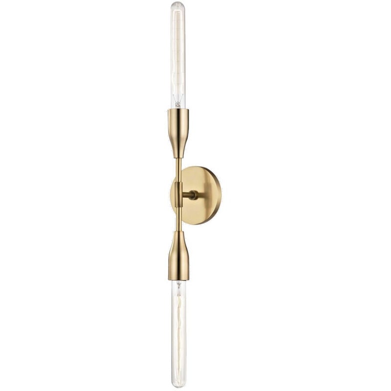 Tara Applique murale à 2 lumières en laiton