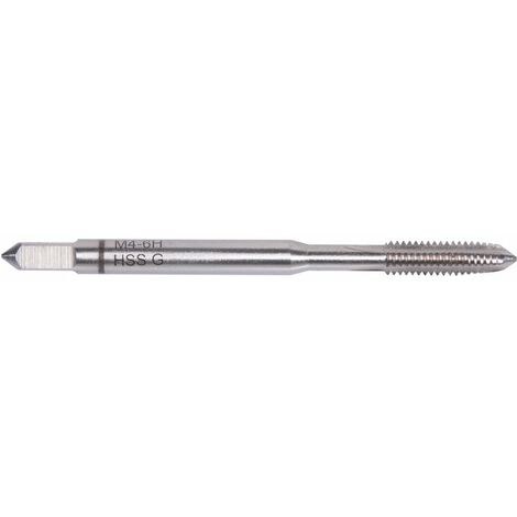 Taraud à main - Diamètre 4 mm - Vendu par 3 - Riss