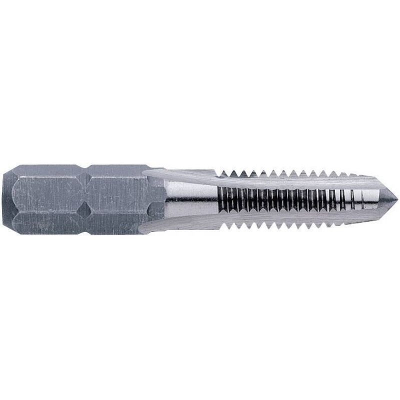 Einschnittgewindebohrer HSSG 1/4 Zoll 6KT-Bit M6x18mm EXACT