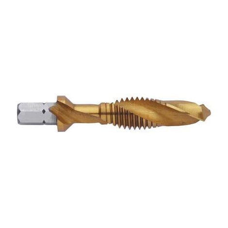 TARAUD COMBINÉ EXACT 5924 MÉTRIQUE M6 1 MM COUPE À DROITE HSS 1 PC(S)