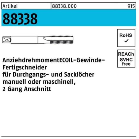 Taraud de machine R 88338 24 mm