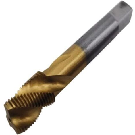 Taraud fileté en spirale avec revêtement G1/4 ZG3/8 NPT1 Outil de taraudage de trou borgne robuste pour une utilisation efficace des machinistes