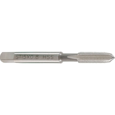 Taraud hss-g sti pour filets rapportes metriques de type helicoil - dtail : taraud sti m5x80