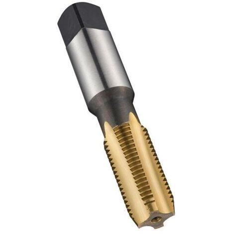 Taraud machine ANSI B94.9C E720 NPSF 1/4 pouces x18 HSS TiN 1.5XD Normal DO
