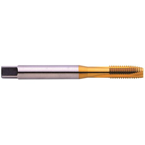 Taraud machine HSS-Co avec revêtement TiN pour trous passant M8 MW-Tech TD371M8TI