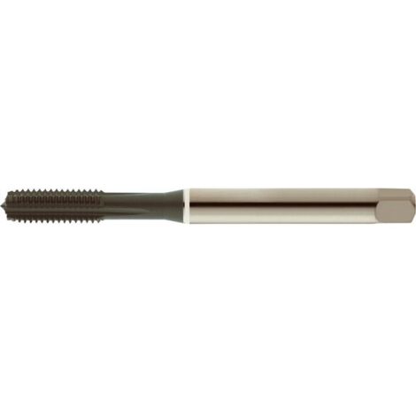 Taraud machine pour trous borgnes et débouchants, nitruré, DIN 371 C, Filetage M10, Pas 1,5 mm, Long. totale : 100 mm, queue Ø 10,0 mm