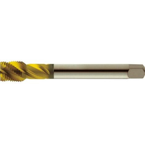 Taraud machine pour trous borgnes, filetage de tuyau, Filetage : G3/8 inch, Long. totale 100 mm, Ø queue 12,0 mm