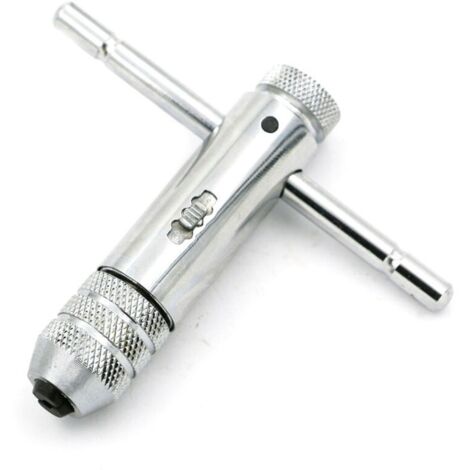 Tarauds à main. Cliquet Réglable Clé pour Porte-taraud à Poignée en T M5-M12 Outils