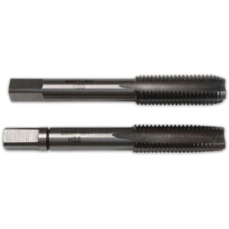 Tarauds Fins HSS 2 Passes - Jeu de 2 Tarauds