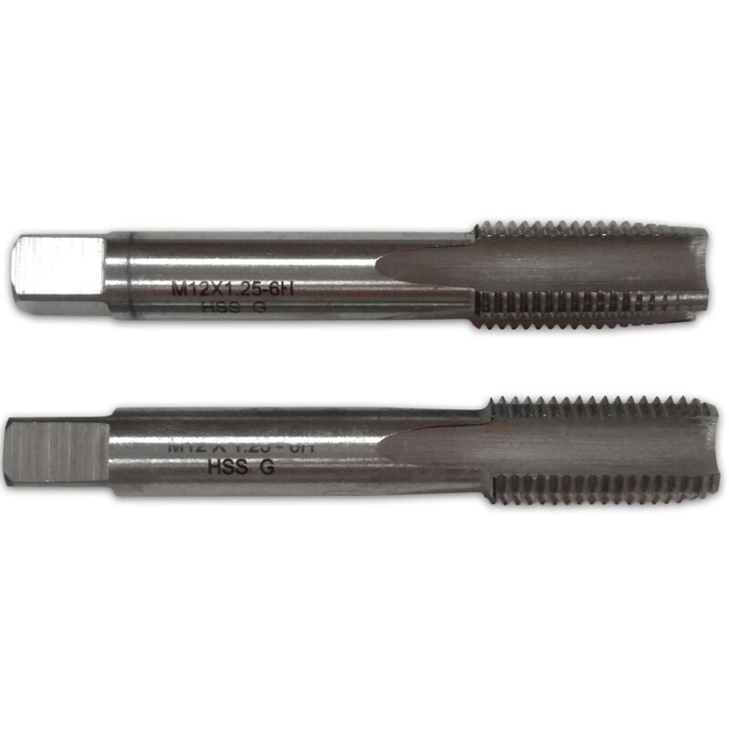 Oc-pro - Tarauds fins hss 2 passes - jeu de 2 tarauds - taraudshssjeu : 12 x 125 fin